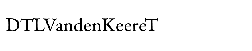 DTLVandenKeereT