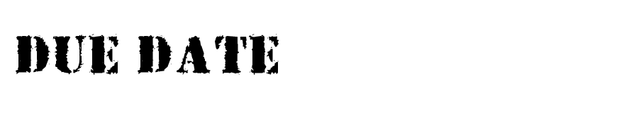 Due Date