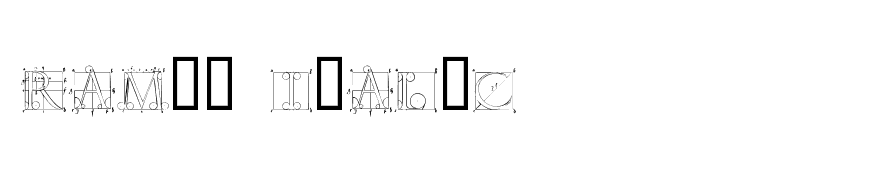 DuererLatinConstructionCapitals