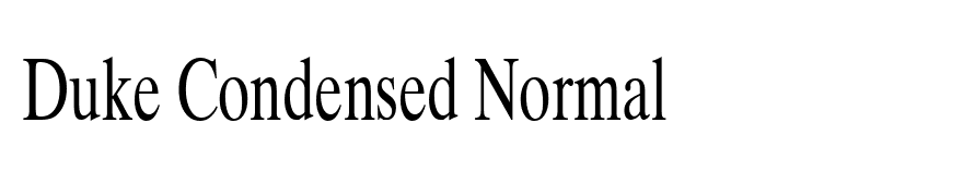 Duke Condensed Normal
