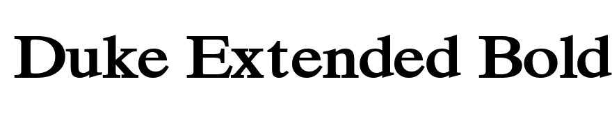 Duke Extended Bold