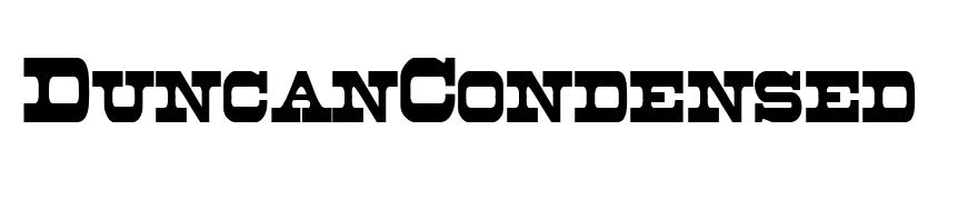 DuncanCondensed