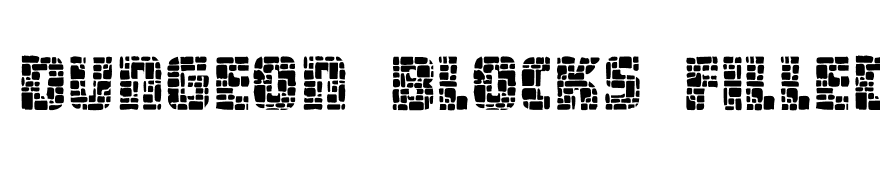 Dungeon Blocks Filled