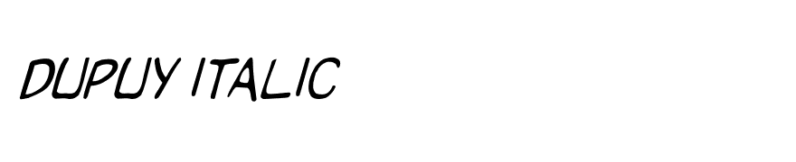Dupuy Italic