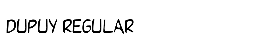 Dupuy Regular