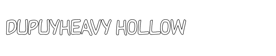 DupuyHeavy Hollow