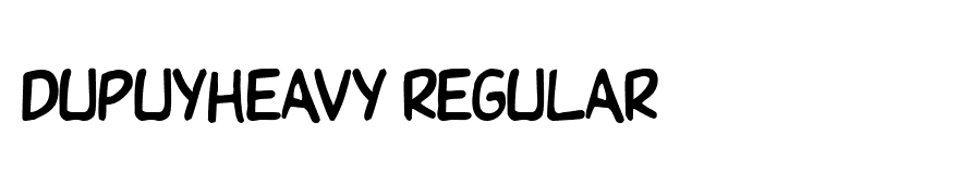 DupuyHeavy Regular