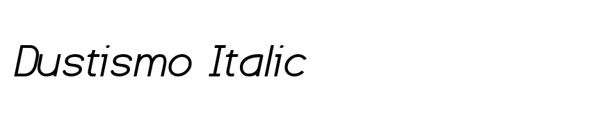Dustismo Italic