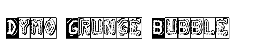 Dymo Grunge Bubble