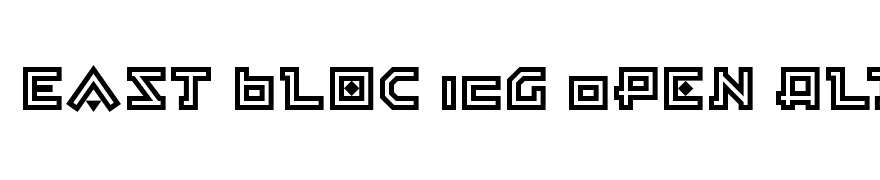 East Bloc ICG Open Alt