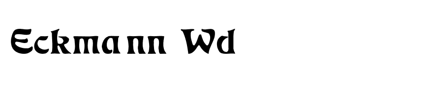 Eckmann Wd