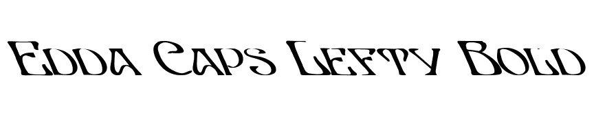 Edda Caps Lefty Bold