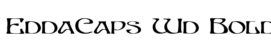 EddaCaps Wd Bold