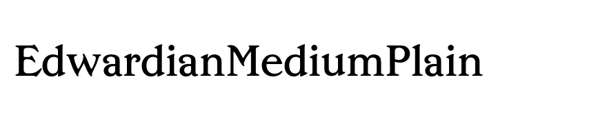 EdwardianMediumPlain