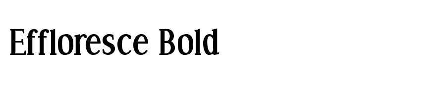 Effloresce Bold