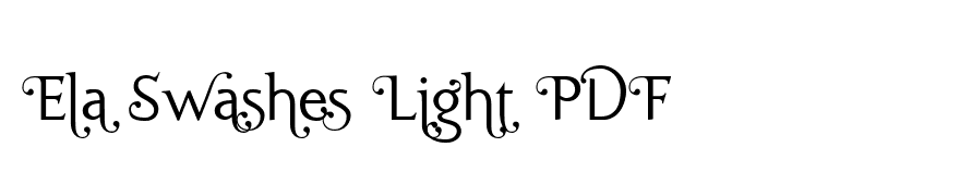 Ela Swashes Light PDF