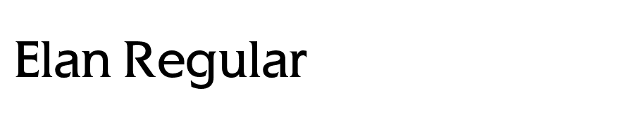 Elan Regular
