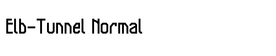 Elb-Tunnel Normal