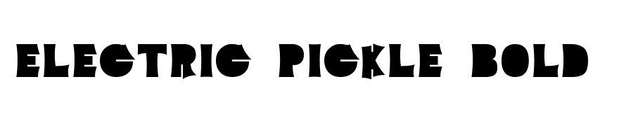 Electric Pickle Bold