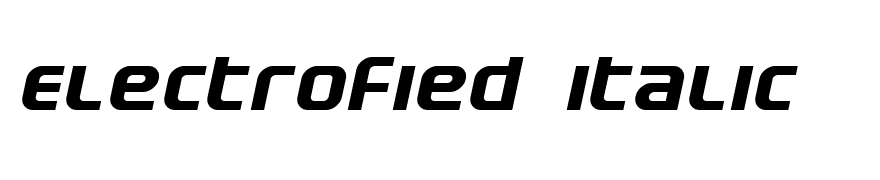 Electrofied Italic