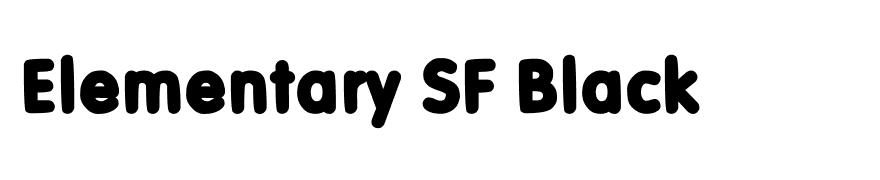 Elementary SF Black