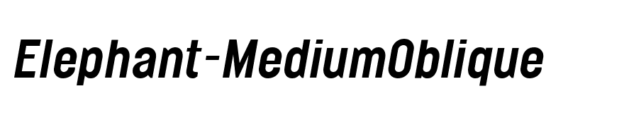 Elephant-MediumOblique