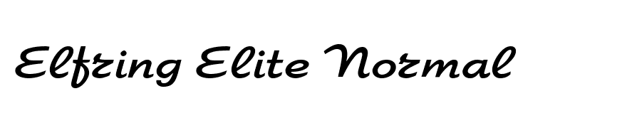 Elfring Elite Normal