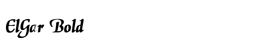 ElGar Bold