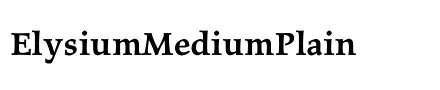 ElysiumMediumPlain