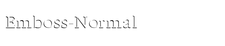 Emboss-Normal