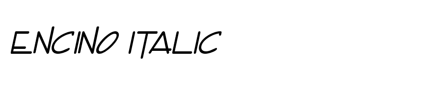 Encino Italic