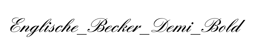 Englische_Becker_Demi_Bold