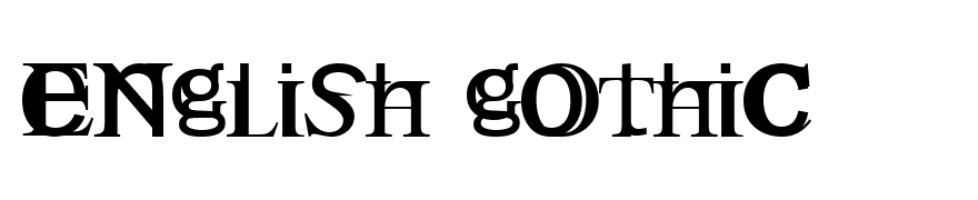 English Gothic
