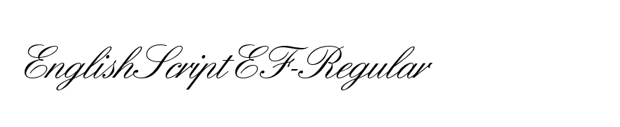 EnglishScriptEF-Regular