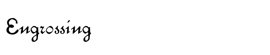 Engrossing