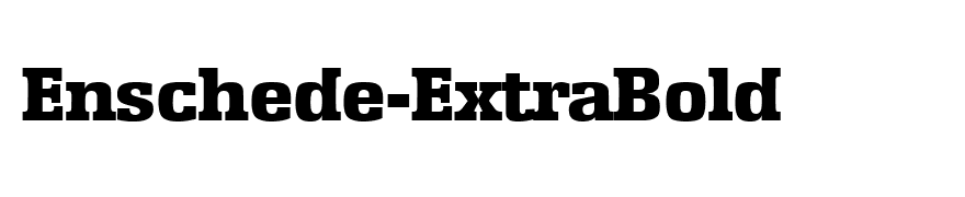 Enschede-ExtraBold