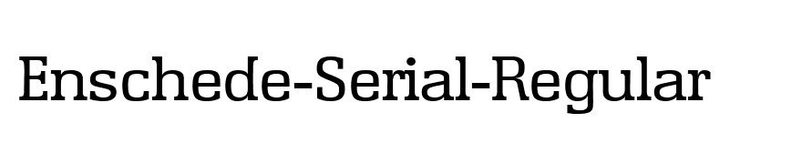 Enschede-Serial-Regular