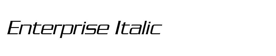 Enterprise Italic