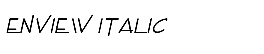 Enview Italic