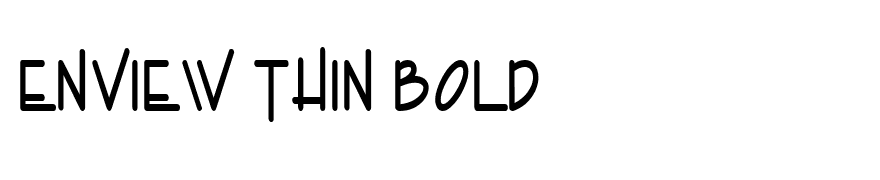 Enview Thin Bold