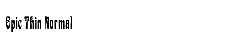 Epic Thin Normal