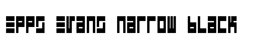 Epps Evans Narrow Black