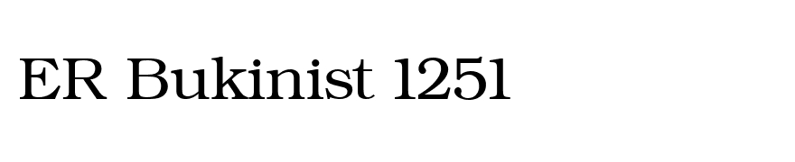ER Bukinist 1251