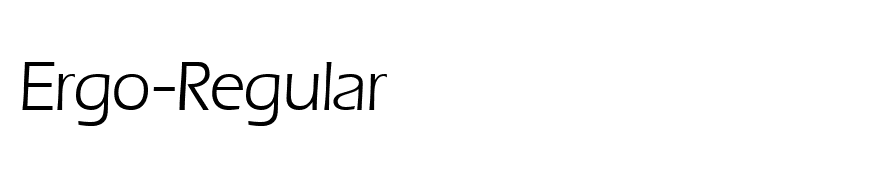 Ergo-Regular