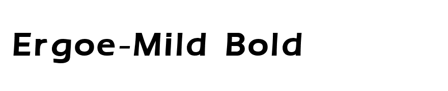 Ergoe-Mild Bold