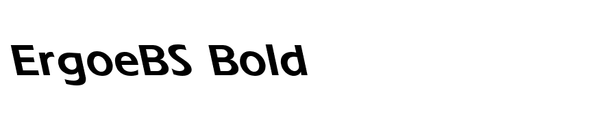 ErgoeBS Bold