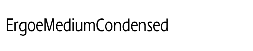 ErgoeMediumCondensed