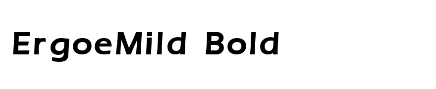ErgoeMild Bold