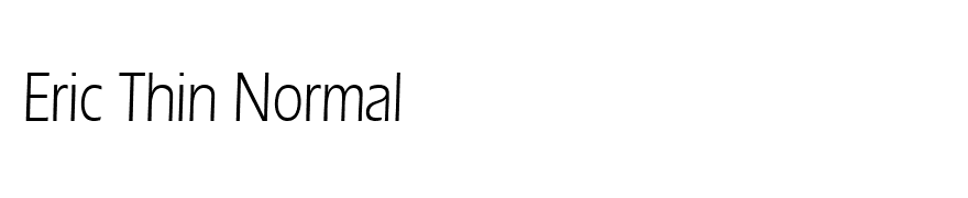 Eric Thin Normal