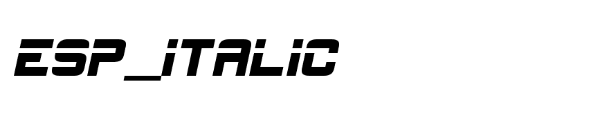 ESP_Italic